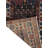 One-of-a-Kind Runner 2'9" X 12'11" 1900s Runner Wool Area Rug in Black/Navy/Red
