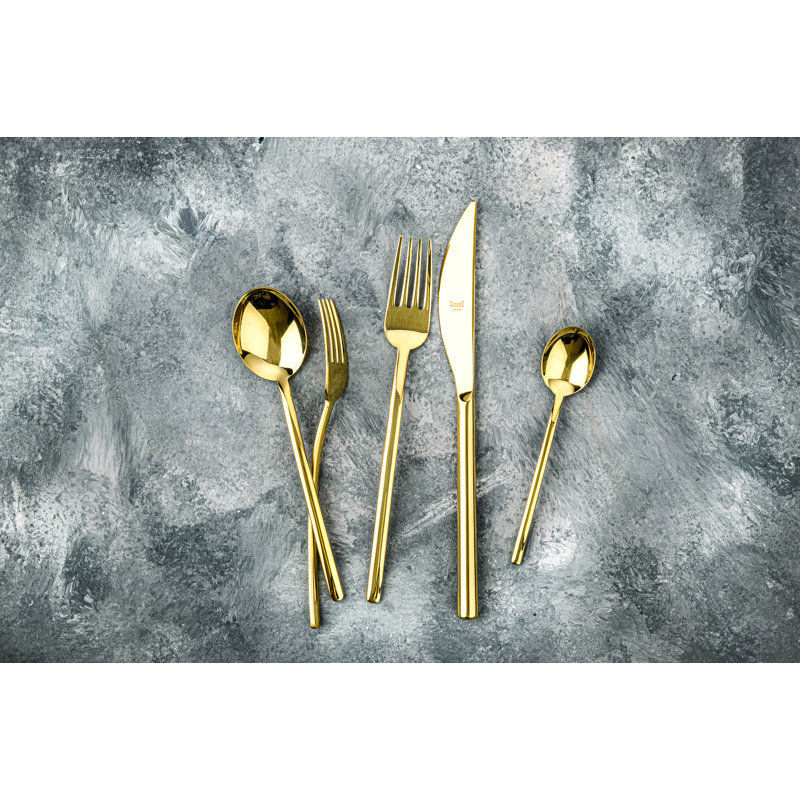 Due 7 Piece Stainless Steel Hostess Set