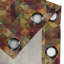 Dakota Fields Colourful Grommet Curtain Decorative 2-Panel Window Drapes, 50"x54", Brown and Marigold-1618169779