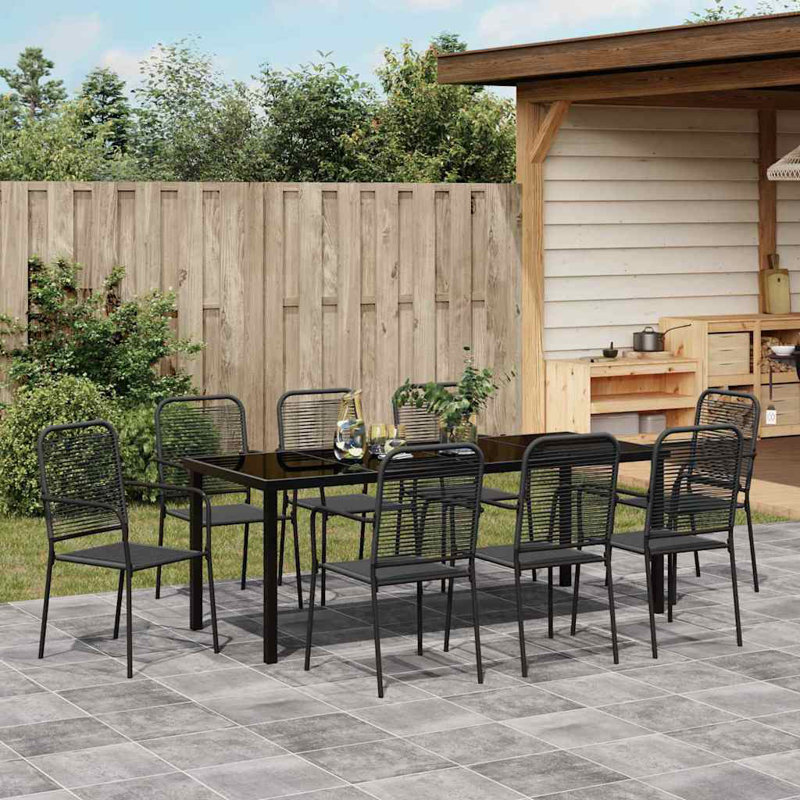 8 - Person Patio Dining Set with Rectangular Table