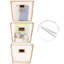 Wall Mounted Metal Wire Magazine Rack-1869018544