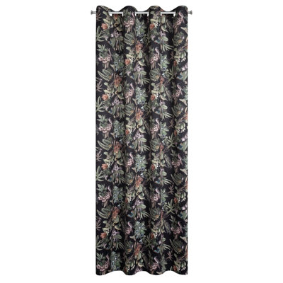 Clabaugh Polyester Blackout Eyelet Curtain Panel