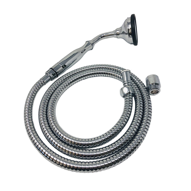Strom Living All-Metal Handheld Shower with Hose and Vacuum Breaker, Chrome