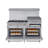 KoolMore 60'' W Double Oven Commercial Gas Range