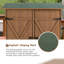 Armoire d'extérieur en bois massif Lean-To-95973147