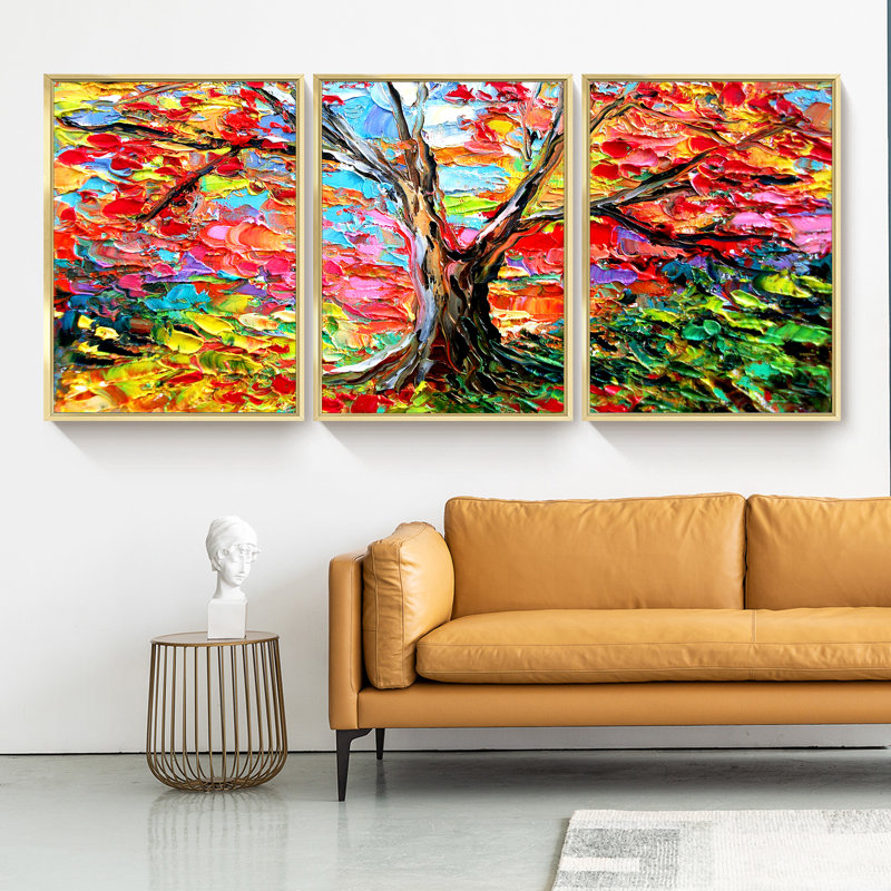 Moderne - ensemble de 3 pièces, H 24,6 po x l 48,5 po