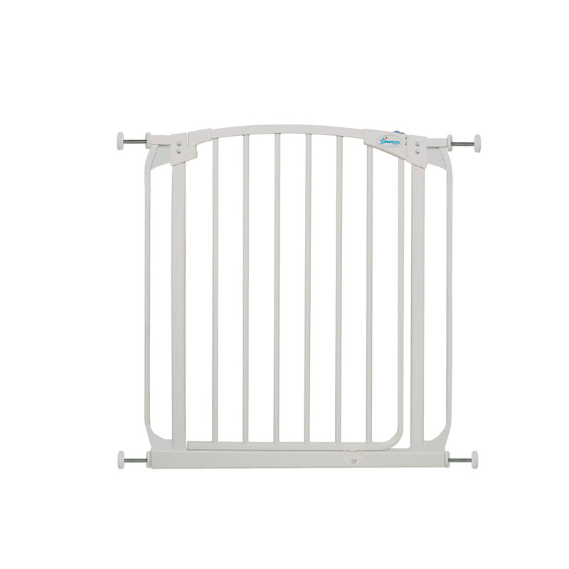 Chelsea Safety Gate, White, 29.50" H x 1.50" W x 32" D