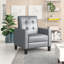 Josslynn 27.50" Wide PU Leather Pushback Recliner-21430229