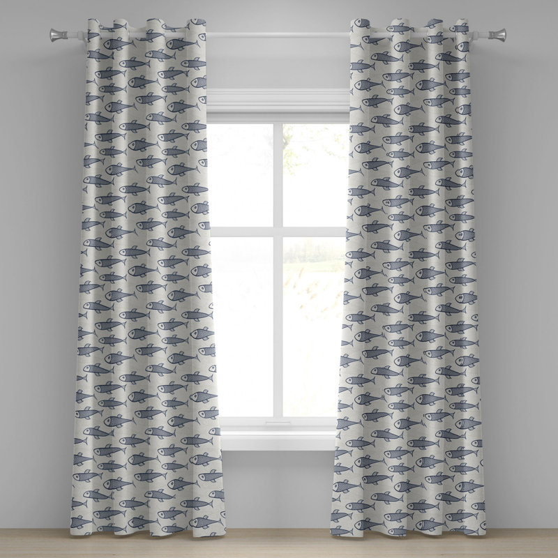 Sateen Blackout Curtain Pair, 50" W x 72" L