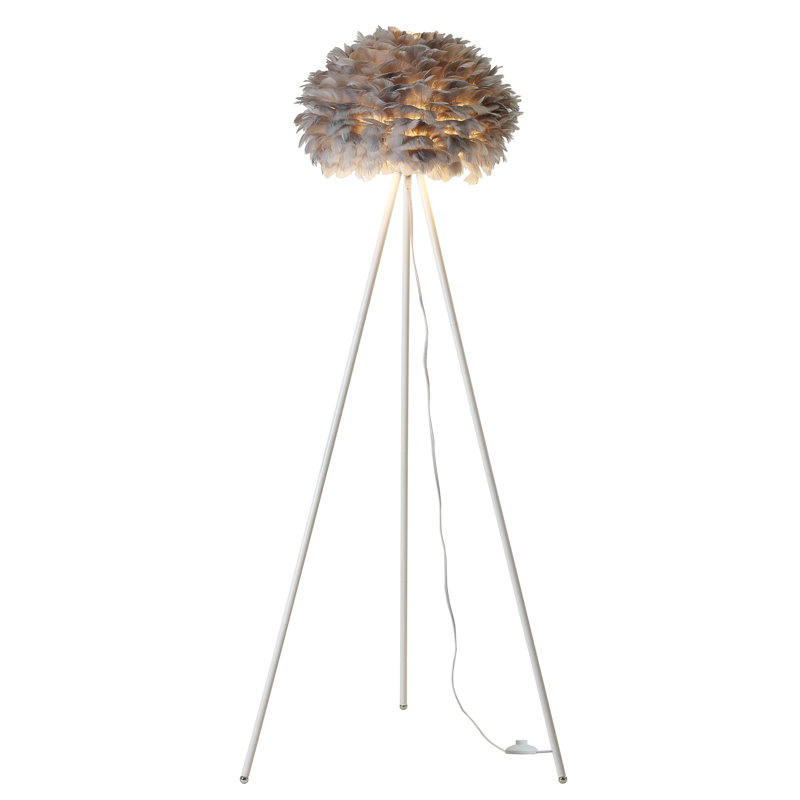 Lampe trépied 55 ", Gris