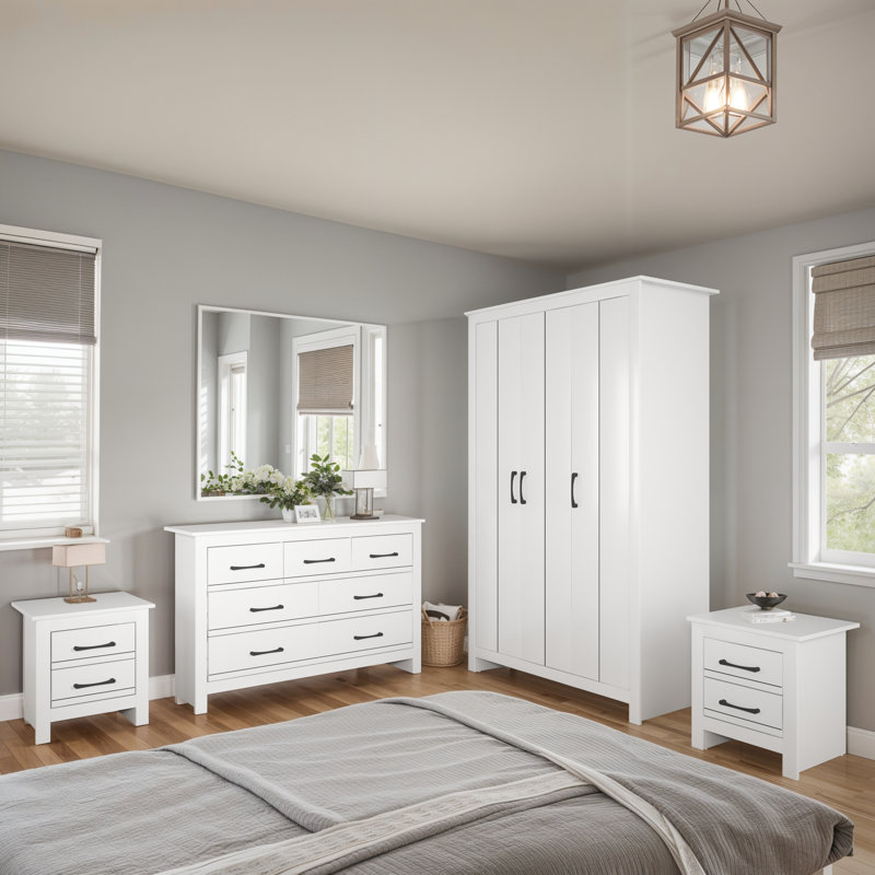 ClassicLiving 4 Piece Bedroom Set