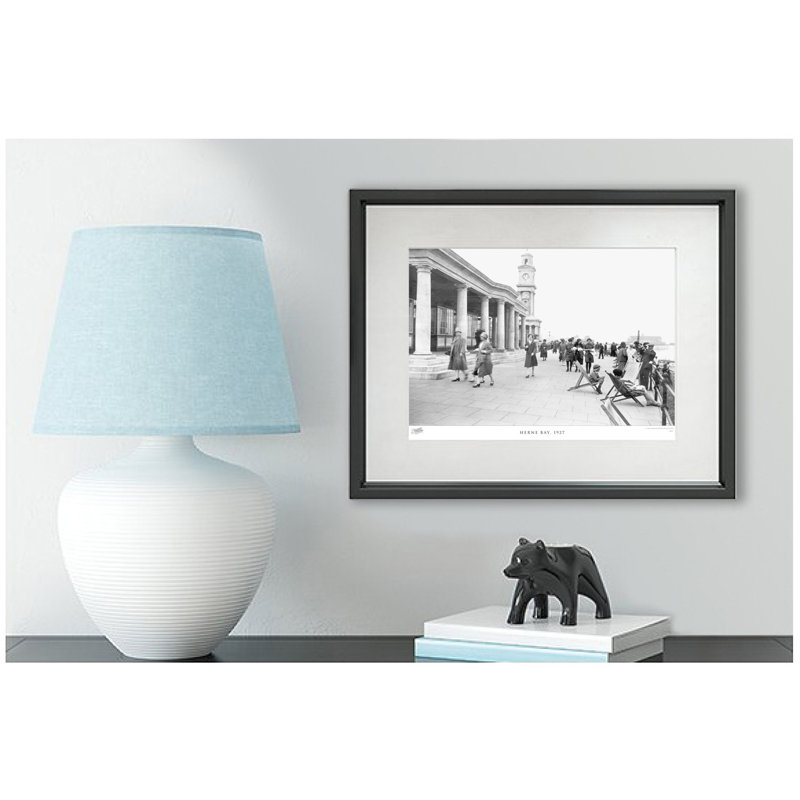 Herne Bay, 1927 by Francis Frith - Single Picture Frame Print, 28cm H x 36cm W x 2.3cm D