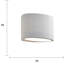 Bain Ceramic Flush Mounted Sconce