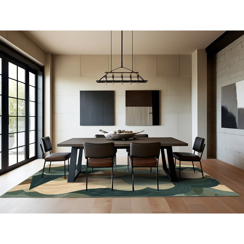 Celestial Tides Rug, Rectangle 5' x 8'