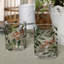Ensemble de 6 verres Kallan à feuilles et libellules