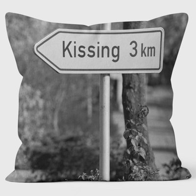 Kissing - Lesser Spotted Britain Cushion