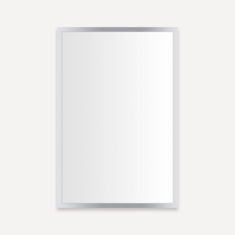 Profiles Edge Medicine Cabinet With Electric Upgrade, Chrome, Left, 30" H x 19.25" W x 6" D