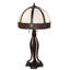 Lampe de table gothique en métal