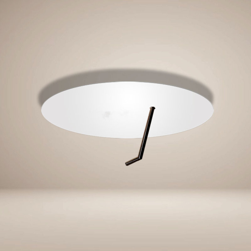 Hook LED wall lamp, White, 25cm H x 35cm W x 40cm D