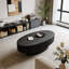 Table basse ovale avec rangement-202322621