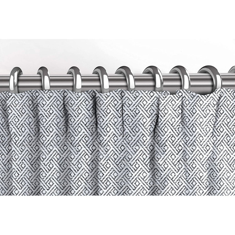 Crysten Cotton Blend Blackout Pair, 167" W x 228" D Cm