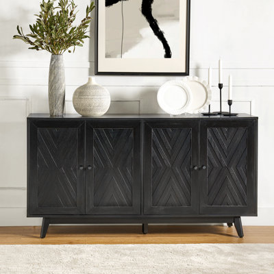 Chartier 57'' Wide Sideboard With Adjustable Shelves