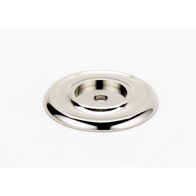 Traditional Metal Knob Backplate