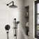 Calliope Wall Mounted 2-Function Retro Pressure-Balanced Shower System with 3 Setting Handheld