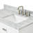 Flynt 43'' Single Bathroom Vanity with Carrara Marble Top-64627217-64627216