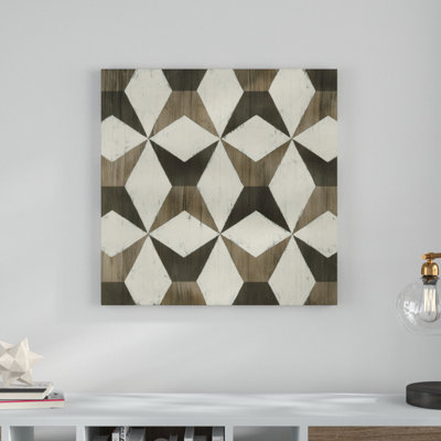 «Driftwood Geometrie IX», impression sur toile