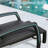 Pantin Wicker Outdoor Chaise Lounge with Retractable Ottoman