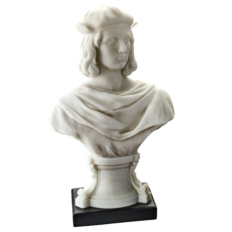 Italian Renaissance Master Raphael Bust 