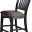 Chaise haute rustique