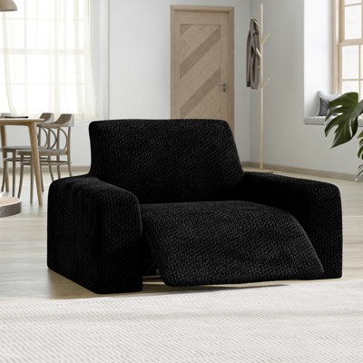 Stretchy Slipcover for Recliner Armchair - Soft to Touch & Easy to Clean - Velvet Collection