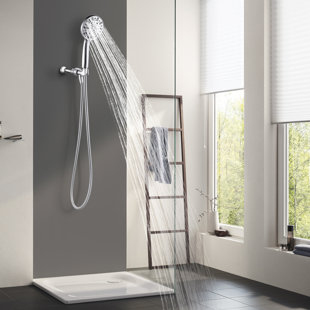 7-Spray Handheld Shower Head 2.5 GPM, High Pressure Shower Head with 70.86" Hose