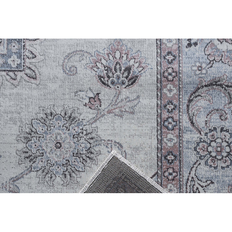 Petulia Viscose Oriental Rug, Rectangle 7'10" x 10'