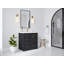 Boston 36 po X P 22 po De meuble-lavabo en fer forgé-108574055