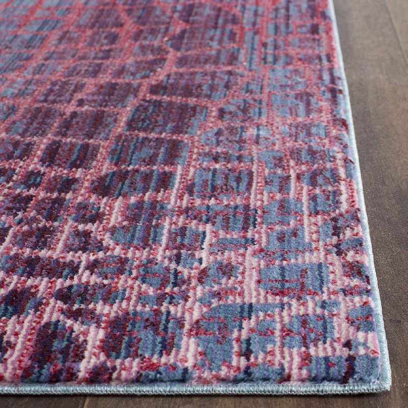 Norge Performance Abstract Rug, Runner 2'3" x 12'