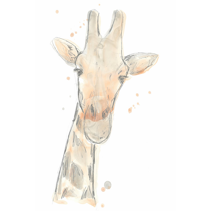 Blush Savannah II - Wrapped Canvas Print, 30cm H x 20cm W x 3.8cm D