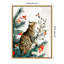 «Cats Life Holiday Tree» par Ilora, reproduction d'art sur toile encadrée-417124836