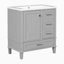 Meuble-lavabo simple 30,22 po avec plateau en résine Gernold-2091283924