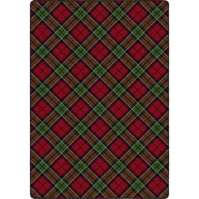 Tapis à motif écossais Ligaya Christmas