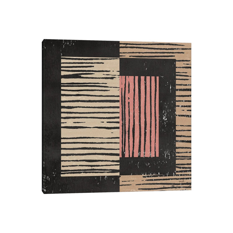 Primitive II Terra Cotta by Moira Hershey - Print on Canvas, Wrapped Canvas, 93.98cm H x 93.98cm W x 3.81cm D