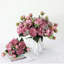 2 faisceaux artificiels de bouquet de pivoines pour décor de vase de fête de mariage-956621768