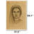 Taupe Sepia Portrait Area Rug