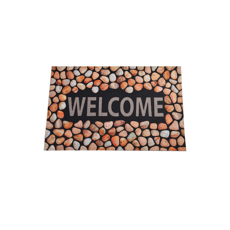 Paillasson durable en PVC antidérapant de 15,7 po x 23,6 po | Matériau 100% PVC, lavable à la machine à 86 ° F | Parfait pour l'intérieur et l'extérieur, facile à nettoyer, élégant et fonctionnel