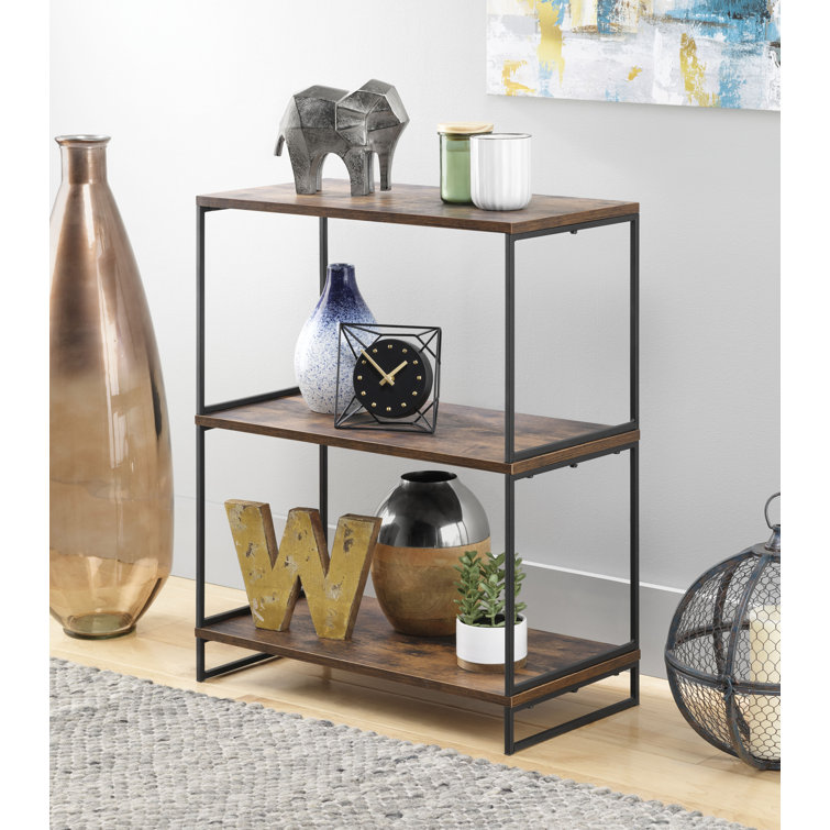 Whitmor 4-Tier Shelf Tower Closet System, Black and Silver - Metal