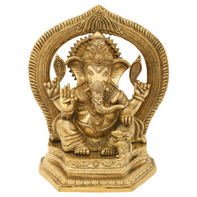 Figurine La grandeur royale du roi Ganesha