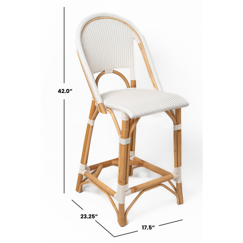Tabouret de comptoir Classic Classic, Blanc