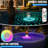 Floating Pool Lights,9000Mah Rechargeable Pool Lights With Remote,Pool Light That Float IP68 Waterproof, Colour Changing Swimming Pool Lighting,Pool Floating Light For Inground Above Ground Pools-2PCS